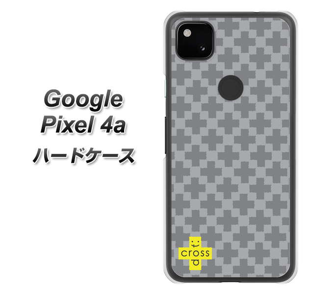 Google Pixel 4a IB900 クロスドット_グレー ハードケース 背面印刷