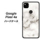 Google Pixel 4a KM871 大理石WH ハードケース 背面印刷