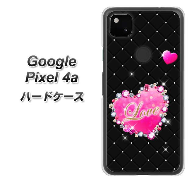 Google Pixel 4a SC823 スワロデコ風プリント ハードケース 背面印刷
