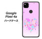 Google Pixel 4a YA959 ハート06 ハードケース 背面印刷