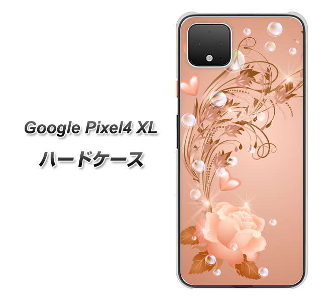 Google Pixel 4 XL 1178 ラブリーローズ ハードケース 背面印刷