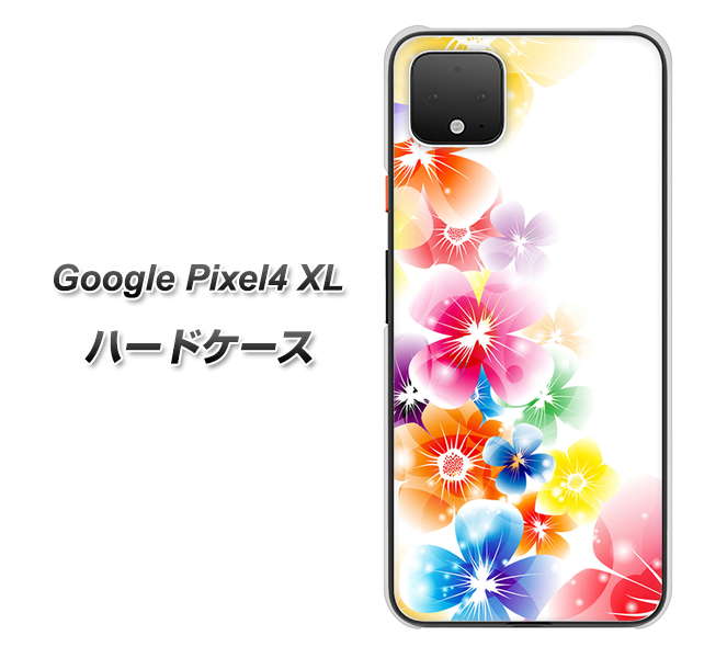 Google Pixel 4 XL 1209 光と花 ハードケース 背面印刷