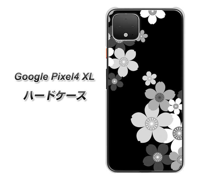 Google Pixel 4 XL 1334 桜のフレーム ハードケース 背面印刷