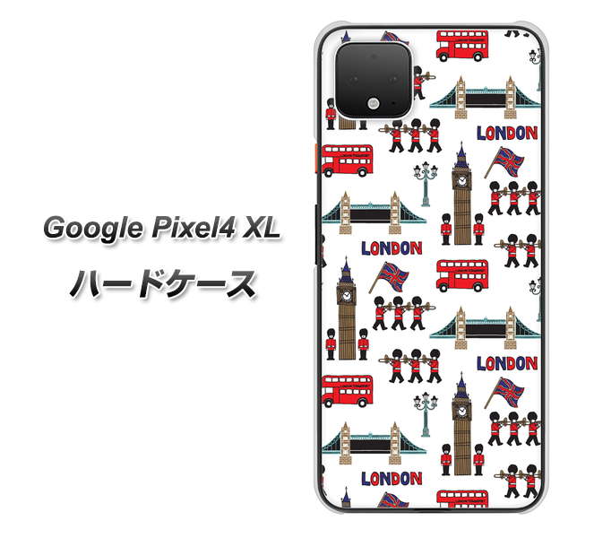 Google Pixel 4 XL EK811 ロンドンの街 ハードケース 背面印刷