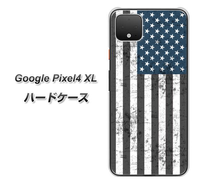 Google Pixel 4 XL EK864 アメリカンフラッグビンテージ ハードケース 背面印刷