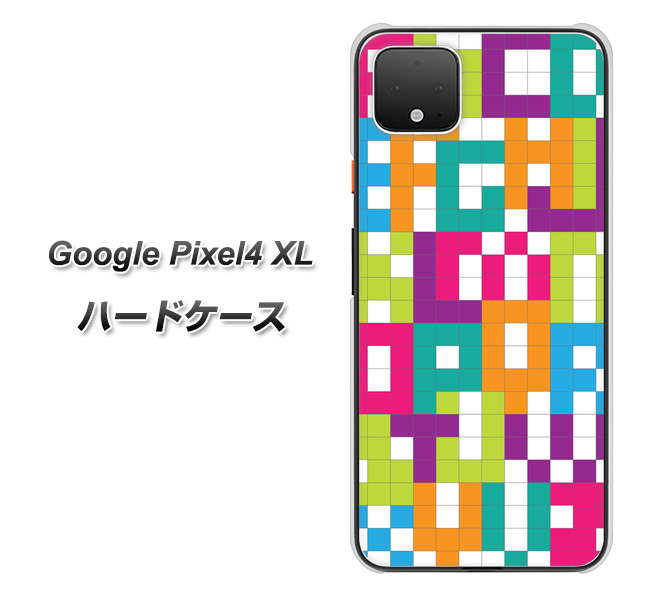 Google Pixel 4 XL IB916 ブロックアルファベット ハードケース 背面印刷