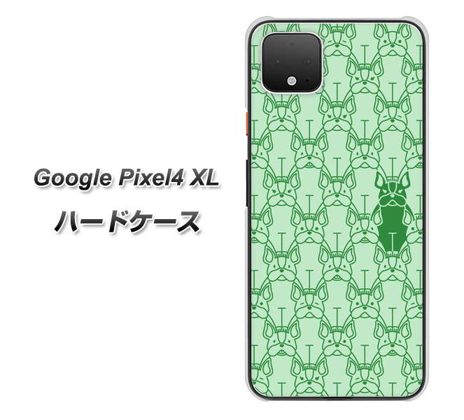 Google Pixel 4 XL MA916 パターン ドッグ ハードケース 背面印刷