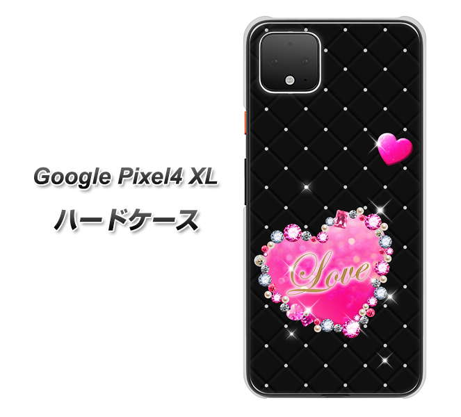 Google Pixel 4 XL SC823 スワロデコ風プリント ハードケース 背面印刷