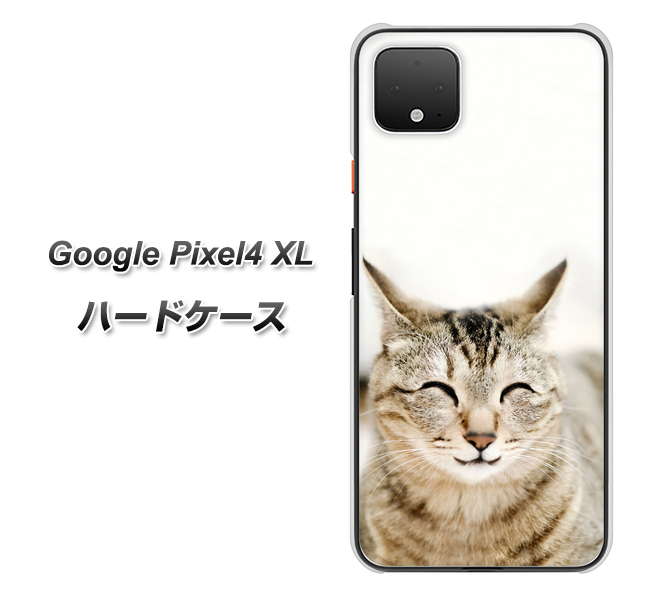 Google Pixel 4 XL VA801 笑福ねこ ハードケース 背面印刷