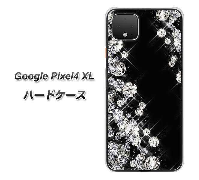 Google Pixel 4 XL VA871 ダイヤモンドフレーム ハードケース 背面印刷