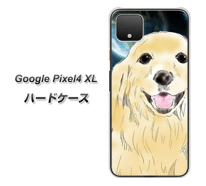 Google Pixel 4 XL YD826 ゴールデンレトリバー02 ハードケース 背面印刷