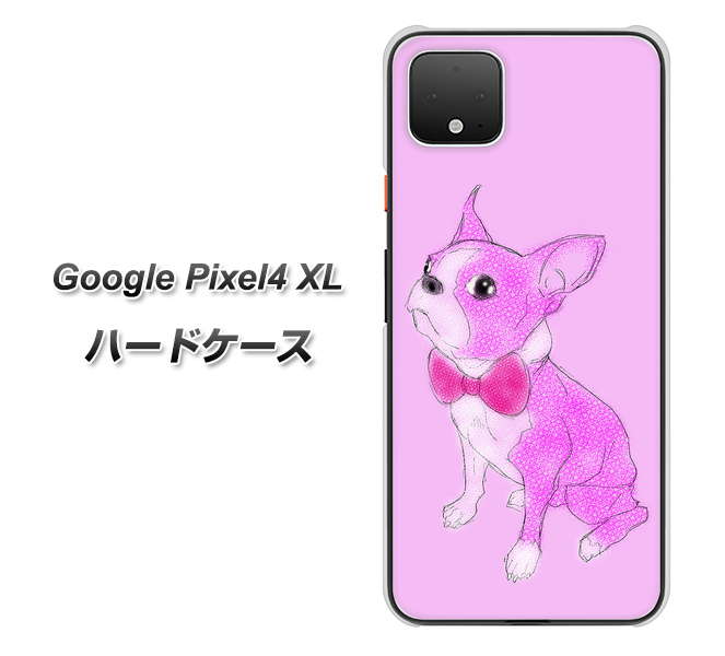 Google Pixel 4 XL YD852 ボストンテリア03 ハードケース 背面印刷