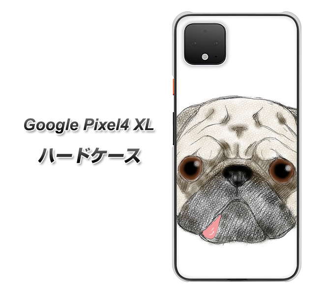 Google Pixel 4 XL YD855 パグ01 ハードケース 背面印刷