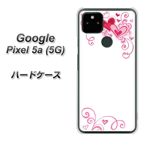 Google Pixel 5a (5G) 365 ハートフレーム ハードケース 背面印刷