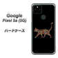 Google Pixel 5a (5G) 406 カラフルキャット ハードケース 背面印刷