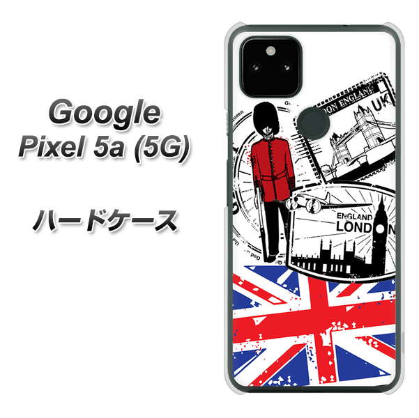 Google Pixel 5a (5G) 574 ＬＯＮＤＯＮ ハードケース 背面印刷