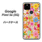 Google Pixel 5a (5G) 746 花畑A ハードケース 背面印刷