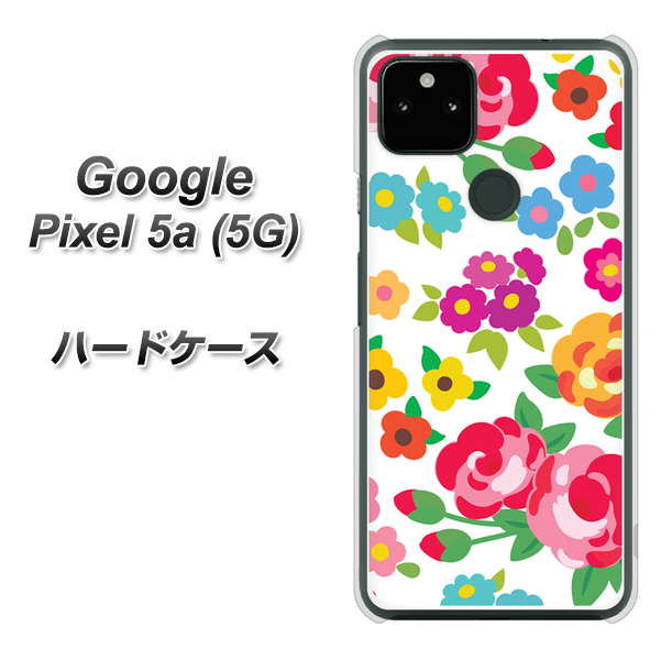 Google Pixel 5a (5G) 776 5月のフラワーガーデン ハードケース 背面印刷