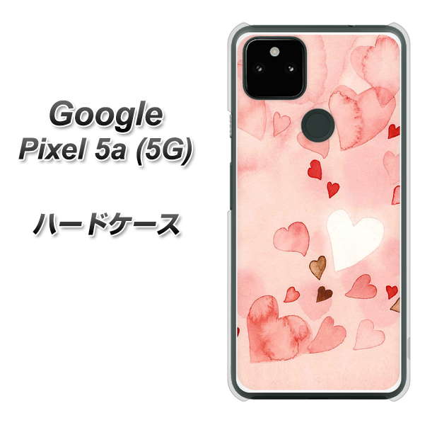 Google Pixel 5a (5G) 1125 ハートの和紙 ハードケース 背面印刷