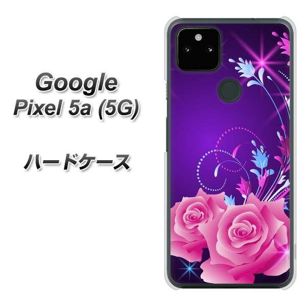 Google Pixel 5a (5G) 1177 紫色の夜 ハードケース 背面印刷