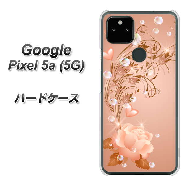 Google Pixel 5a (5G) 1178 ラブリーローズ ハードケース 背面印刷
