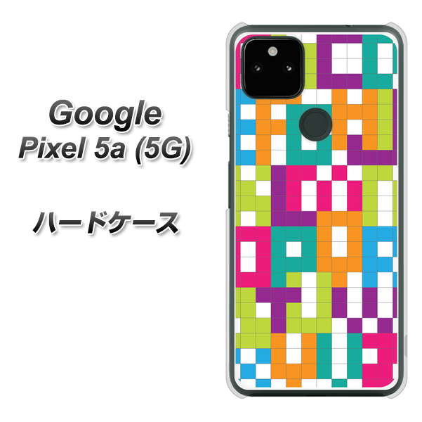 Google Pixel 5a (5G) IB916 ブロックアルファベット ハードケース 背面印刷