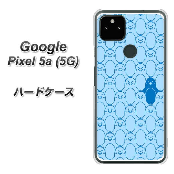 Google Pixel 5a (5G) MA917 パターン ペンギン ハードケース 背面印刷