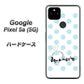 Google Pixel 5a (5G) 高画質仕上げ 背面印刷 ハードケース【OE812 3月アクアマリン】