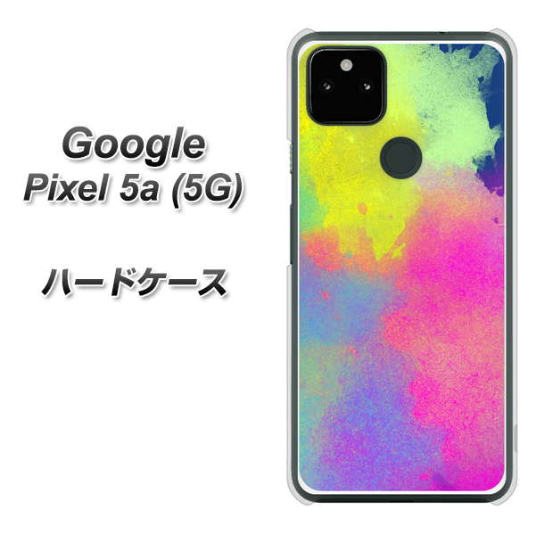 Google Pixel 5a (5G) YJ294 デザイン色彩 ハードケース 背面印刷