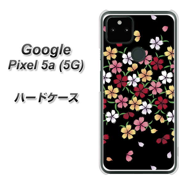 Google Pixel 5a (5G) YJ323 和柄 なでしこ ハードケース 背面印刷