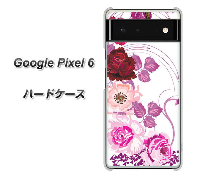 Google Pixel 6 116 ６月のバラ ハードケース 背面印刷