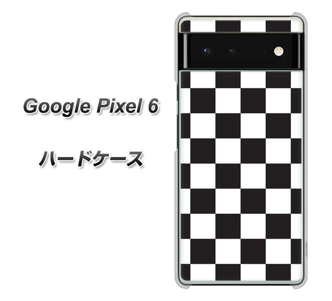 Google Pixel 6 151 フラッグチェック ハードケース 背面印刷