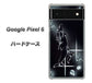 Google Pixel 6 158 ブラックドルフィン ハードケース 背面印刷