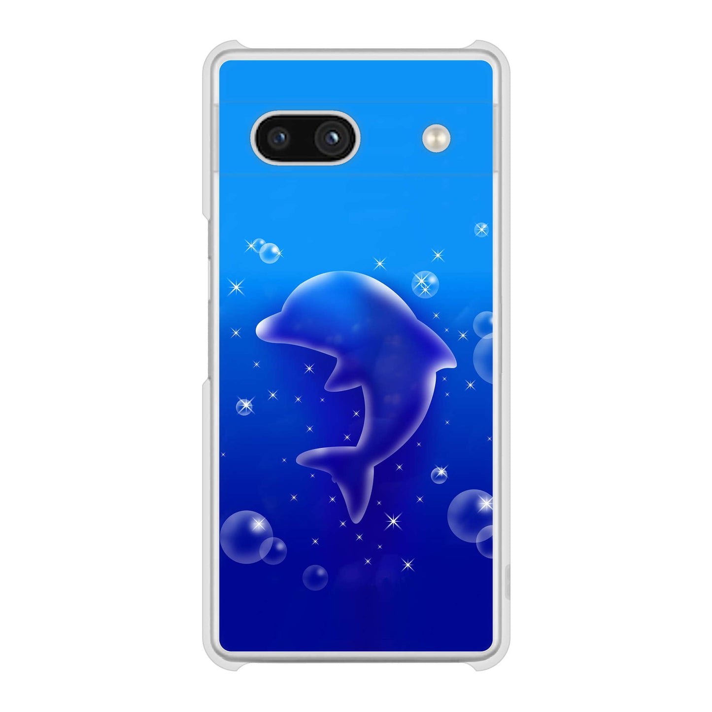 Google Pixel 7a 高画質仕上げ 背面印刷 ハードケース海の守り神