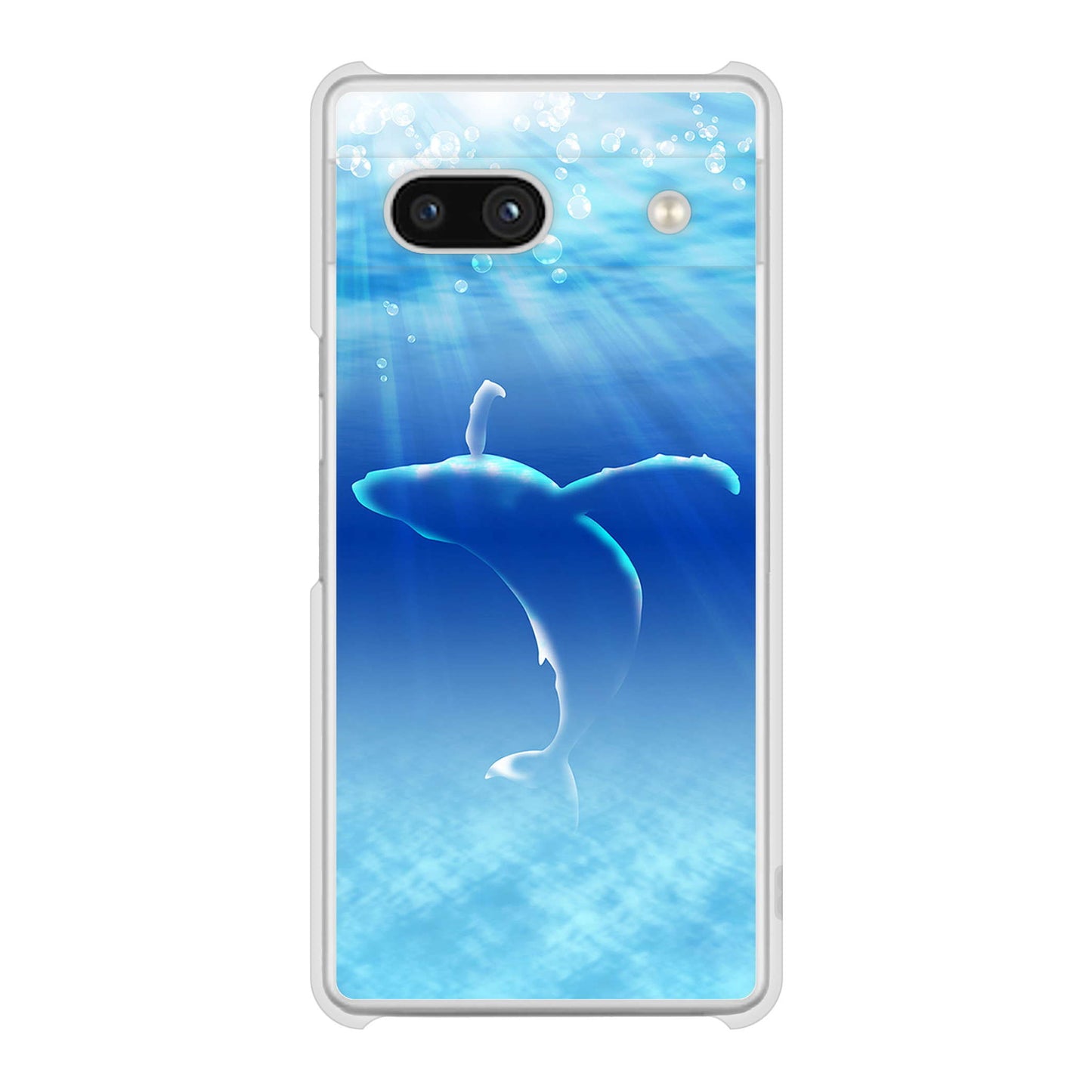 Google Pixel 7a 高画質仕上げ 背面印刷 ハードケース海の守り神