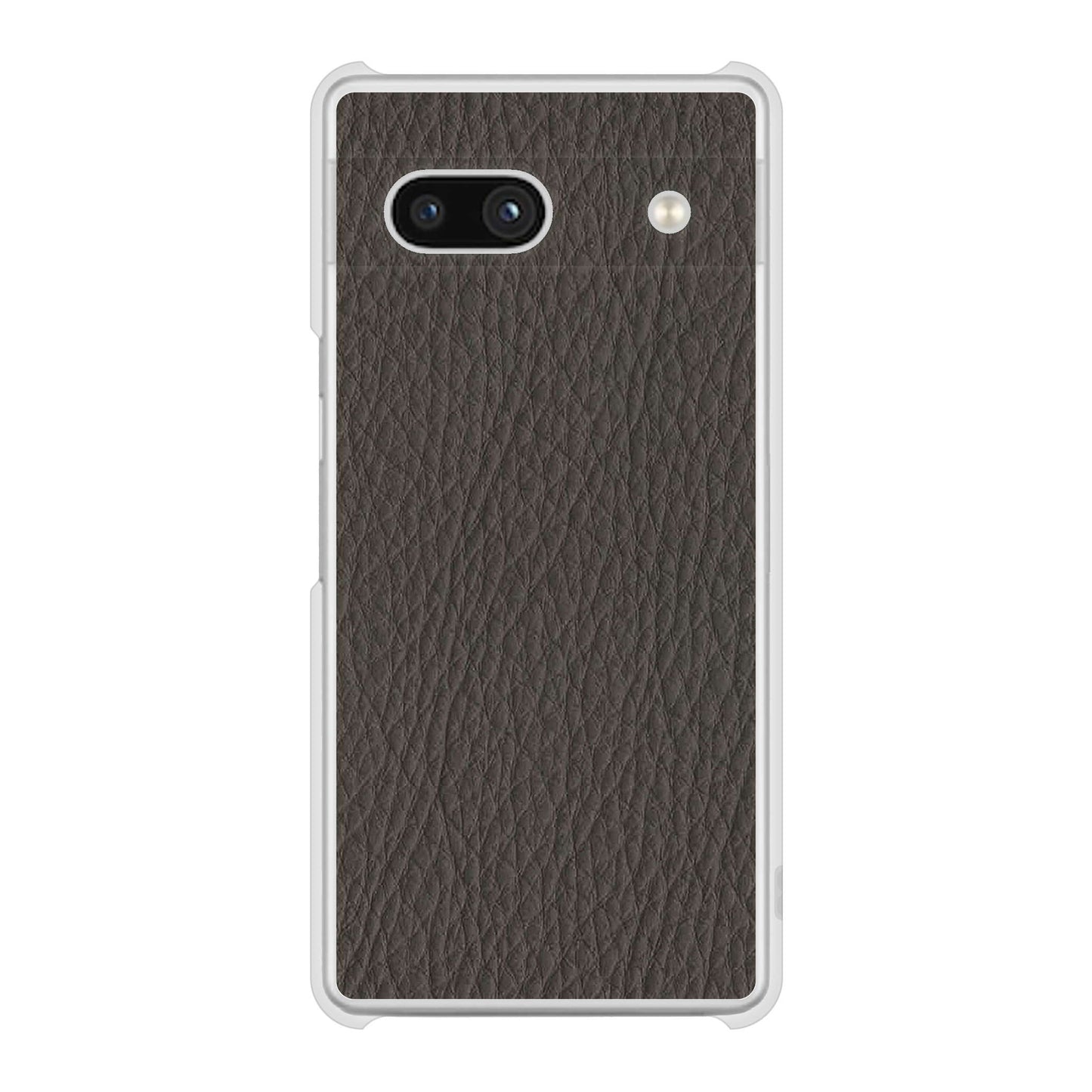Google Pixel 7a 高画質仕上げ 背面印刷 ハードケースレザー風