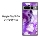 Google Pixel 7 Pro 1211 桜とパープルの風 ハードケース 背面印刷