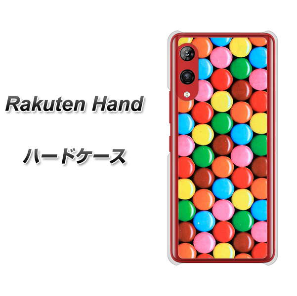 Rakuten Hand 楽天モバイル 448 マーブルチョコ ハードケース 背面印刷