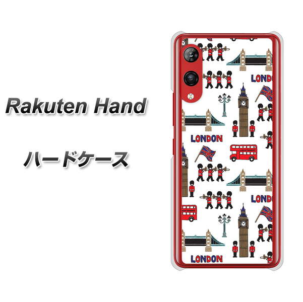 Rakuten Hand 楽天モバイル EK811 ロンドンの街 ハードケース 背面印刷