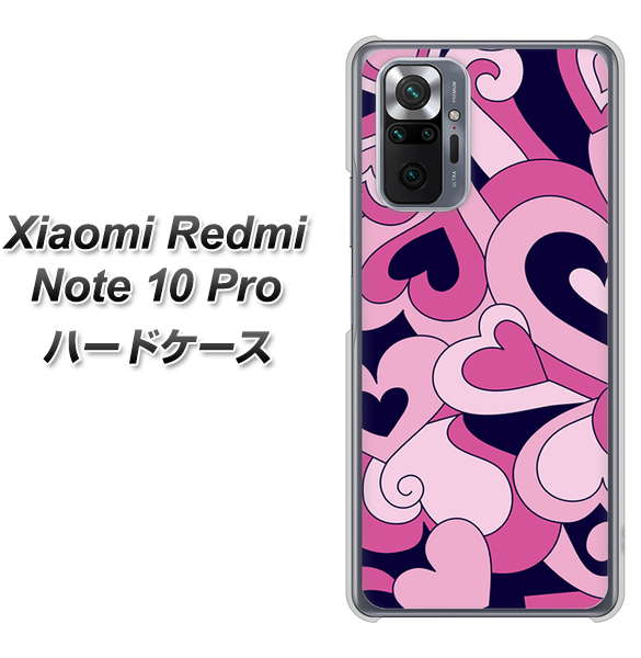 Redmi Note 10 Pro 223 ハートの調べ ハードケース 背面印刷