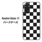 Redmi Note 11 151 フラッグチェック ハードケース 背面印刷