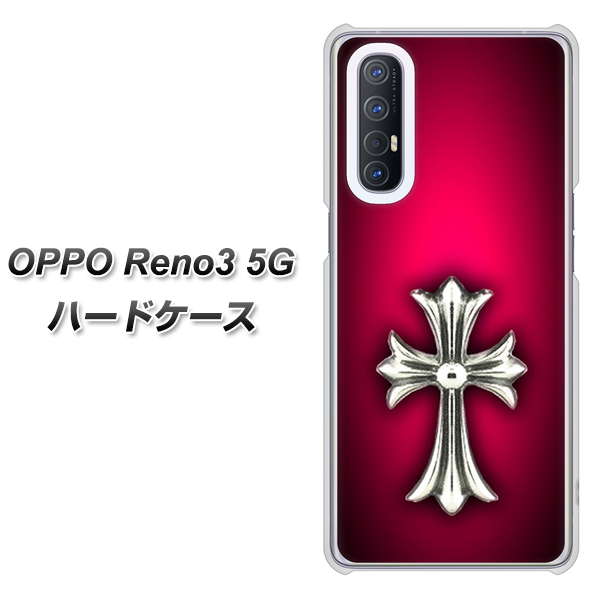 OPPO Reno3 5G SoftBank 249 クロスレッド ハードケース 背面印刷