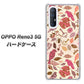 OPPO Reno3 5G SoftBank 640 おしゃれな小鳥 ハードケース 背面印刷