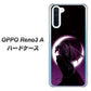 OPPO Reno3 A 037 三日月とドラゴン ハードケース 背面印刷