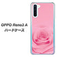 OPPO Reno3 A 401 ピンクのバラ ハードケース 背面印刷