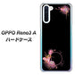 OPPO Reno3 A 437 華のフレーム ハードケース 背面印刷