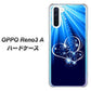 OPPO Reno3 A 702 スイミングハート ハードケース 背面印刷