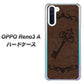 OPPO Reno3 A EK824 レザー風アンティークキー ハードケース 背面印刷