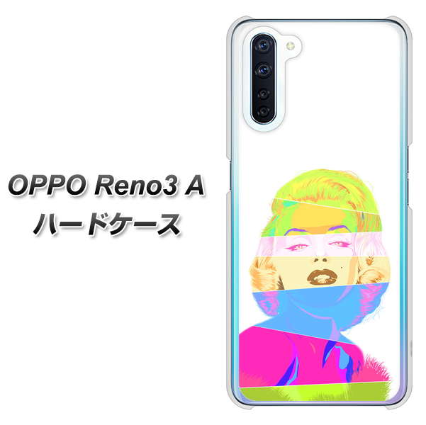 OPPO Reno3 A YJ208 マリリンモンローデザイン（A） ハードケース 背面印刷