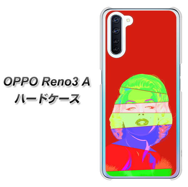OPPO Reno3 A YJ209 マリリンモンローデザイン（B） ハードケース 背面印刷